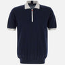 Polo mezza zip UMK0571V111A 00K KITON 