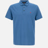 Polo " Mezzola 02" in piquet di cotone e seta PEU5471 99012182197 PEUTEREY 