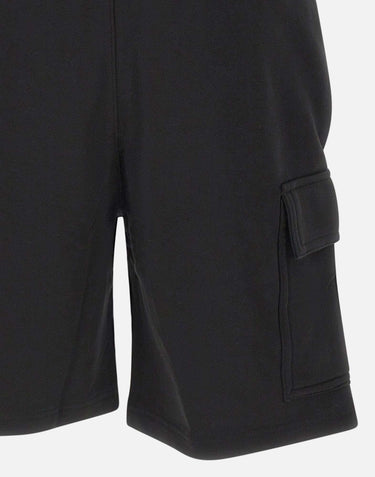Shorts cargo in cotone felpato GH9743 031 LACOSTE 
