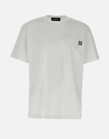 Set due t-shirt in cotone S74GD1475 D20033963 DSQUARED2 