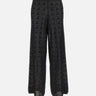 Pantaloni "Egeo" EGEO BLACK LOULOU DE SAISON 