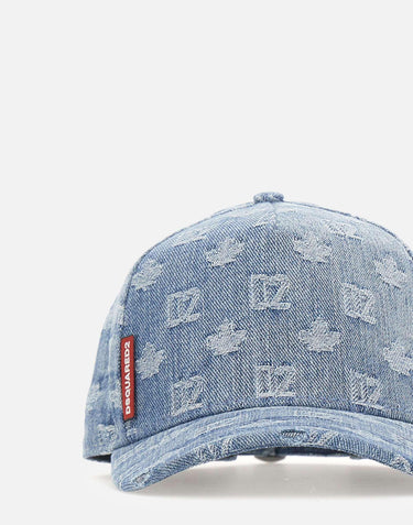 Cappello da baseball "D2 Monogram" BCM0968 101087523098 DSQUARED2 