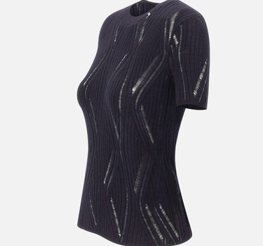 T-shirt in maglia CA6196MA77Q P9583 LIU-JO 