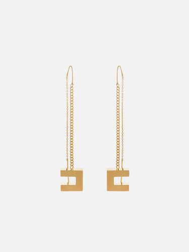 Orecchini pendenti con logo OR16A56E2 U95 ELISABETTA FRANCHI 