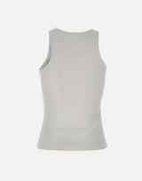 Top con punti luce in cotone stretch 4T070A N0103 BLUMARINE 