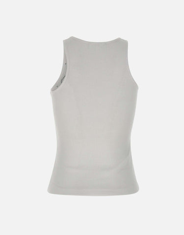 Top con punti luce in cotone stretch 4T070A N0103 BLUMARINE 
