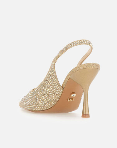 Slingback "EINDHOVEN" SH376 ORO TWENTYFOURHAITCH 