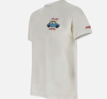 T-shirt Limited Edition x Fiat500 "Italian Surfer" TSHM001 02498H01N MC2 SAINT BARTH 
