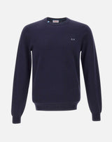 Maglia in lana e cotone K45101 07 SUN68 