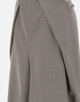 Gonna midi sartoriale 1226WSK007224B NICKEL VICTORIA BECKHAM 