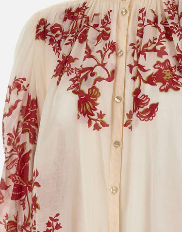 Camicia in cotone con stampa floreale WRIA0048 99SP5I8X0808 ETRO 