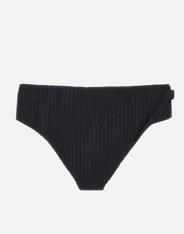 Slip bikini plissé con monogramma Double B 50561326 001 BOSS 