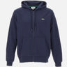 Felpa in cotone con zip e cappuccio SH9809 166 LACOSTE 