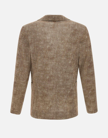 Blazer "Easy" in cotone EASYX485 T485NOCCIOLA BOB 