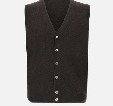 Gilet in lana e cashmere CB1SM WC12R190 FILIPPO DE LAURENTIIS 