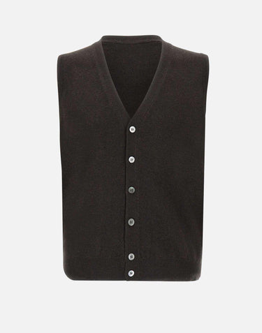 Gilet in lana e cashmere CB1SM WC12R190 FILIPPO DE LAURENTIIS 