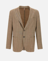 Blazer  in lana, seta e lino 3803M 53C SANTANIELLO 