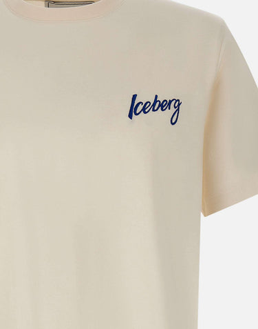 T-shirt in cotone F0716304 1312 ICEBERG 