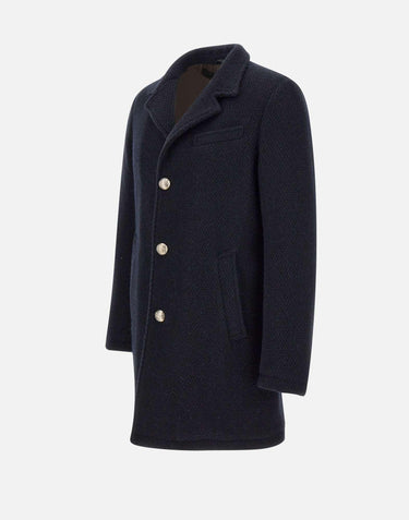 Cappotto  in lana e mohair 4W20L420TMT U46 GMS75 