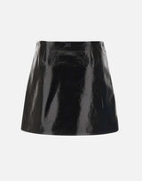"One minute vinyl skit" 425CJU316VY0014 BLACK COURREGES 