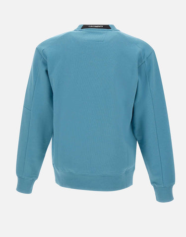 "Diagonal raised fleece sweatshirt" 19CMSS713A 005086W815 C.P. COMPANY 