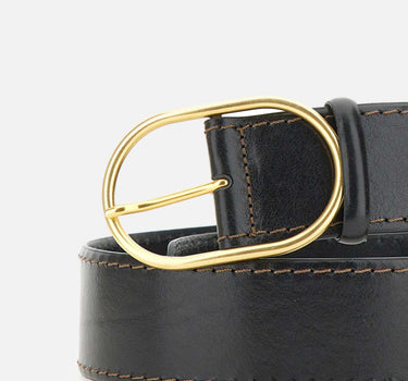 Cintura in pelle CNK00334 PNCHLUXNERO GIANNI CHIARINI 