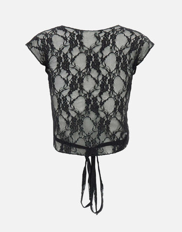 "Lace top" WS25TP147 01 BELLA VENICE 