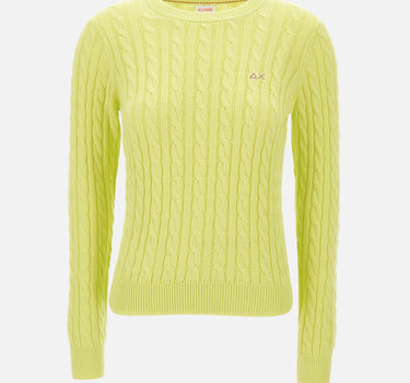 "Cable knit sweater" K35224 32 SUN68 