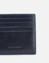 Portacarte  in pelle PP6553B2R BLU2 PIQUADRO 