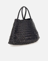 Borsa "Santa Croce Small" in pelle 8893 BLACK DRAGON DIFFUSION 