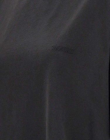 T-Shirt con spacco sagomato 260WCT00350 JJJ025AA615 THE ATTICO 