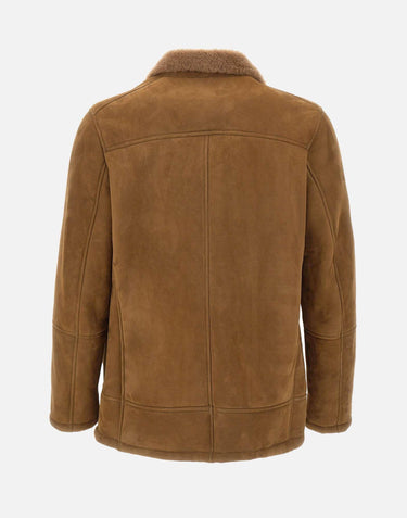 Giacca in pelle "Boboli Merinillo" BOBOLI MERINILLOMARRONE VOLFAGLI 