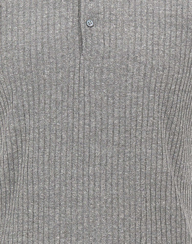 Polo in misto lino 57118 18641070 GRAN SASSO 