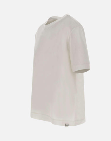 T-shirt over in cotone F0134054 1101 PAOLO PECORA 