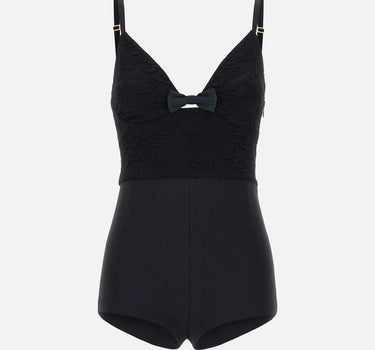 Playsuit in viscosa<BR/> TU03252E2 110 ELISABETTA FRANCHI 