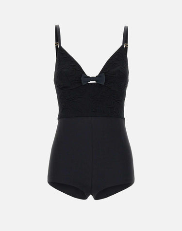 Playsuit in viscosa<BR/> TU03252E2 110 ELISABETTA FRANCHI 