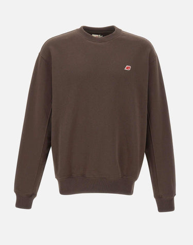 "Made in USA Core Crewneck Sweatshirt" MT43541RHE EARTH NEW BALANCE 