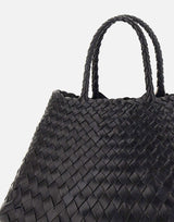 Borsa "Santa Croce Small" in pelle 8893 BLACK DRAGON DIFFUSION 