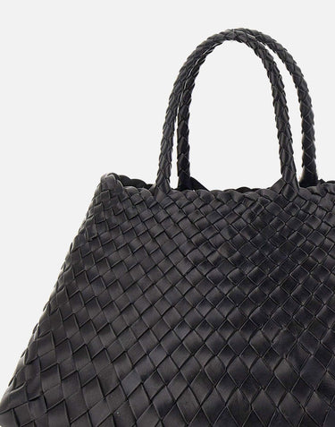Borsa "Santa Croce Small" in pelle 8893 BLACK DRAGON DIFFUSION 