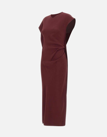 "Victoria Midi Dress" 1326WDR007380B CINNABAR VICTORIA BECKHAM 