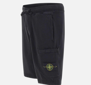Bermuda in felpa di cotone biologico 6200011S0051 V0029 STONE ISLAND 