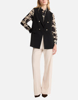 Maxi gilet in crepe stretch R811Z000023N 033 ELENA MIRO' 