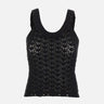 Top crochet 2M692A N0990 BLUMARINE 