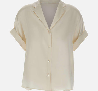 Camicia in seta a maniche corte M80CAMM30 TSE0I00100 ELEVENTY 
