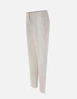 Pantalone in popeline stretch 2613131152200 001 MARELLA 