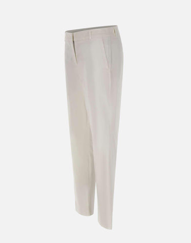 Pantalone in popeline stretch 2613131152200 001 MARELLA 