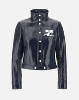 Giacca "Reedition Vinyl" PERCBL005VY0014 NAVY COURREGES 