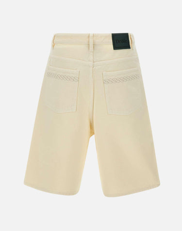 "Le short baggy Rayhures" BS147 CO188OFFWHITE DROLE DE MONSIEUR 