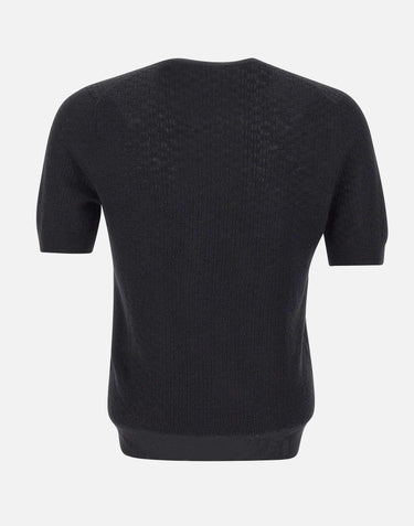 Maglia in misto lino e cotone 57169 18668099 GRAN SASSO 