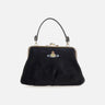 "Granny Frame Purse Velvet" 4B01000BW W00ZLN401 VIVIENNE WESTWOOD 